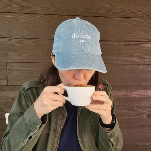 do less - denim hat