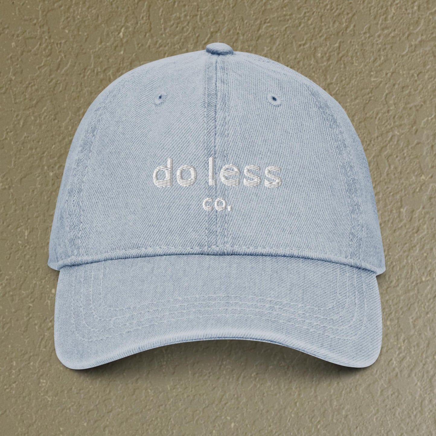 do less - denim hat