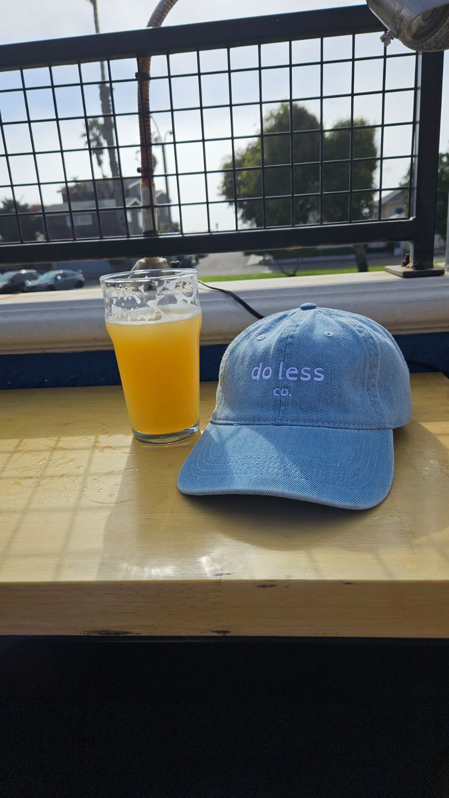 do less - denim hat