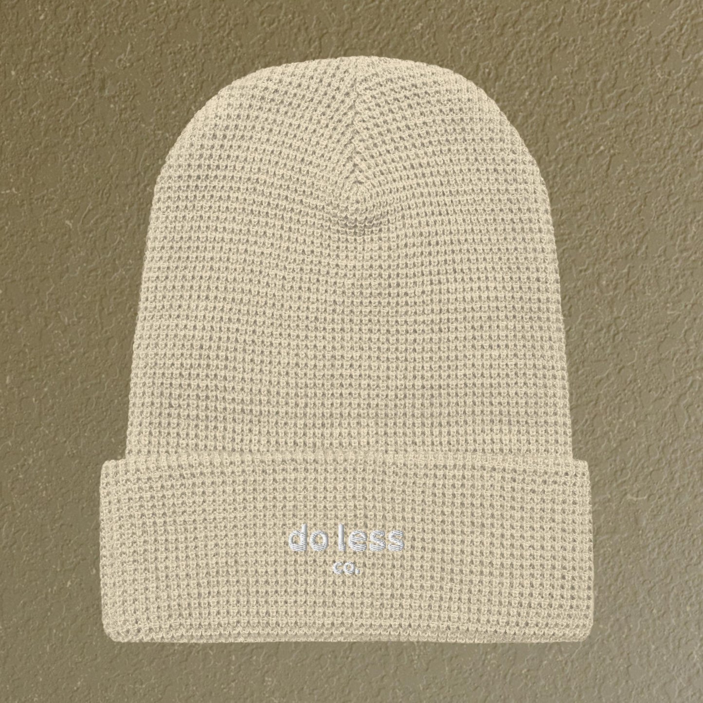 do less - waffle beanie