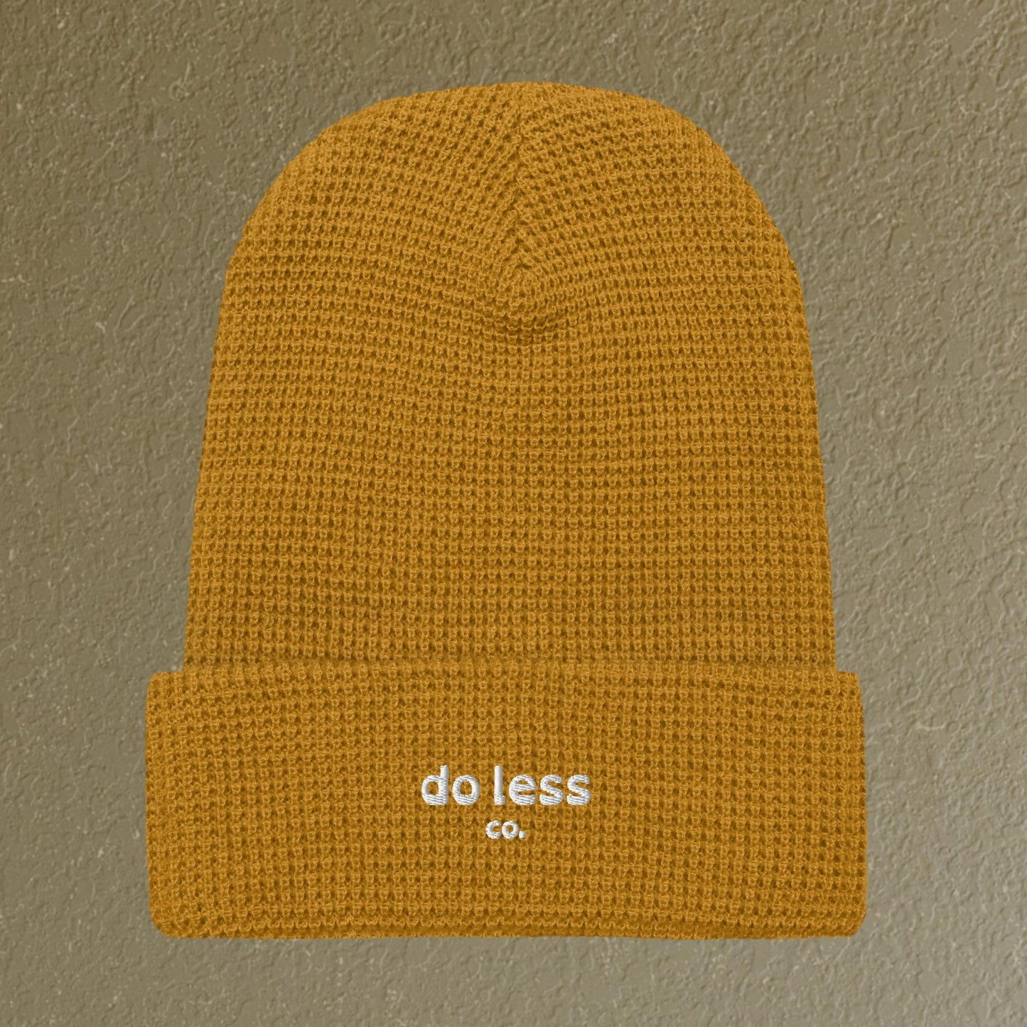 do less - waffle beanie